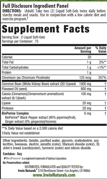 Maximum Strength 3-in-1 Carb Blocker Value Size